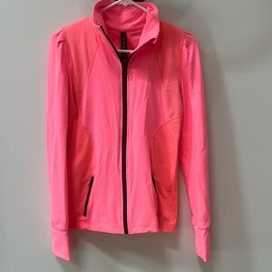 Women's Pink Full-Zip Active Jacket